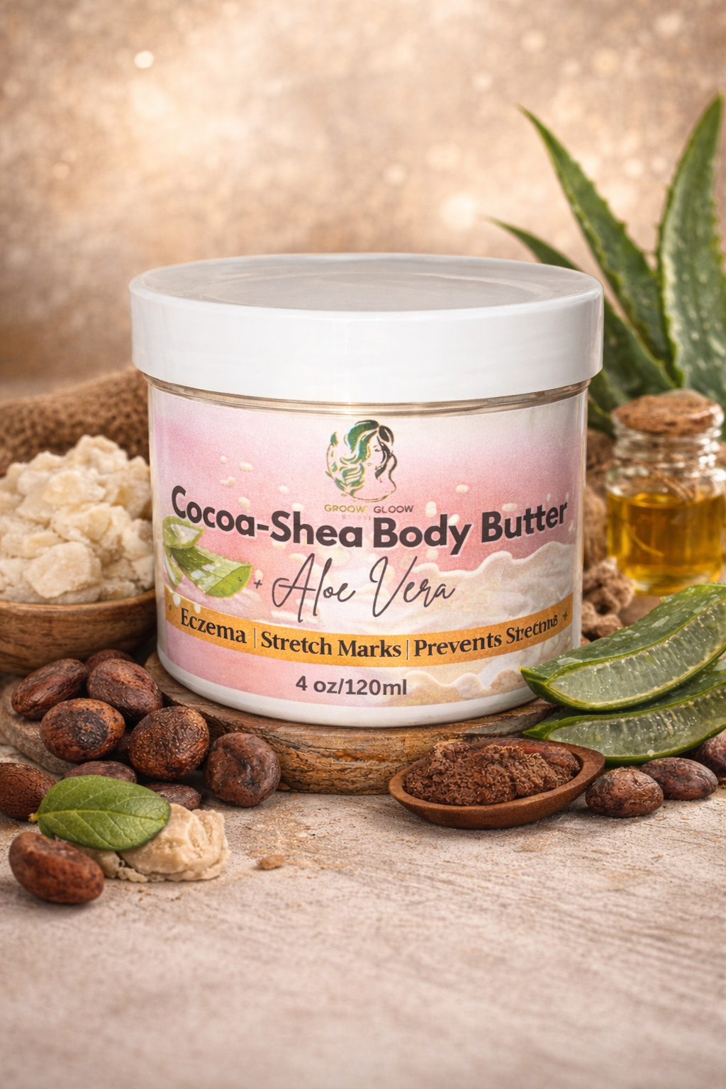 Cocoa-Shea + Aloe Vera Body Butter