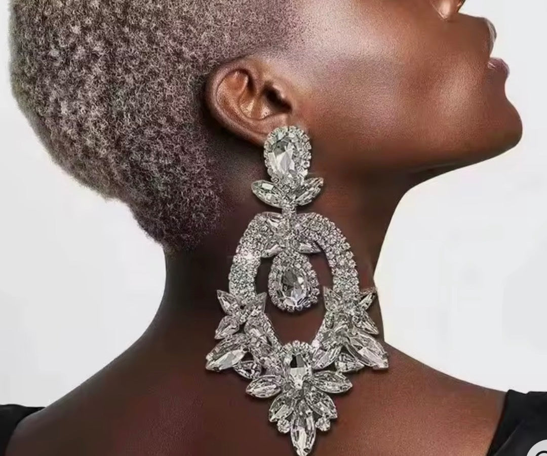 Rhinestone Earring