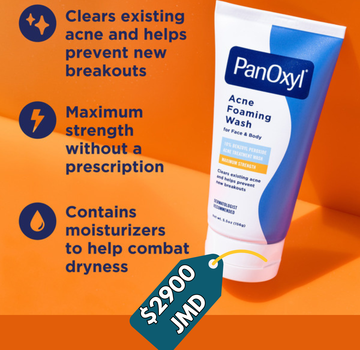 PanOxyl Acne Foaming Wash
