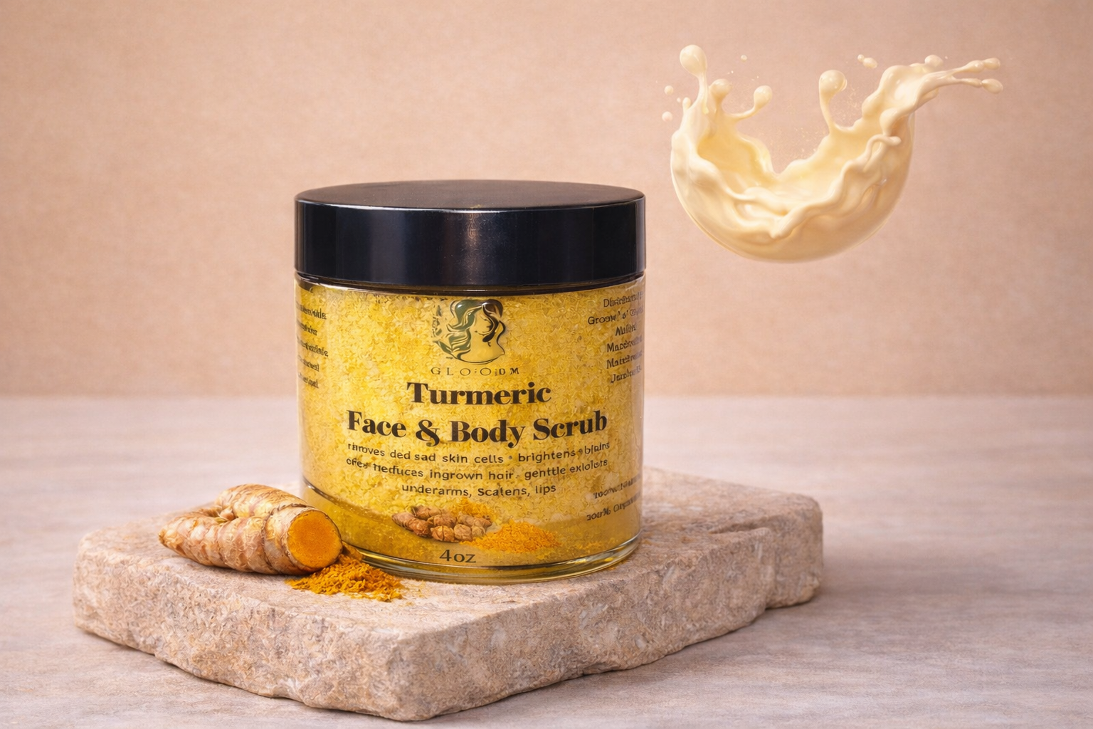 Turmeric Face & Body Scrub